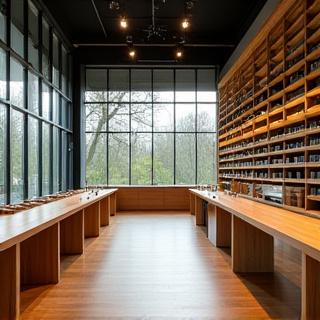 Interior del taller en Francisco Zarco